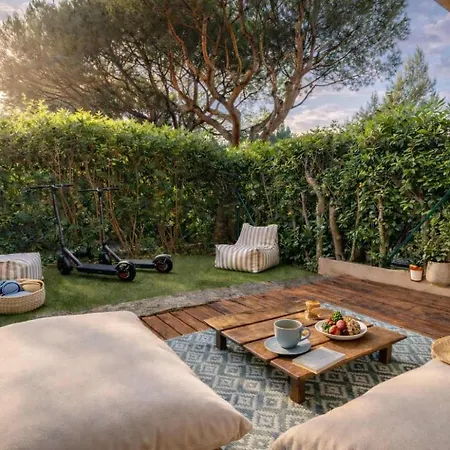 Lägenhet Le Jardin Tropezien # Luxe - Proche - Terrasse Saint-Tropez